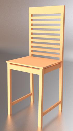 A simple chair preview image